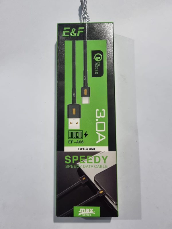 Cable USB E&F tipo C